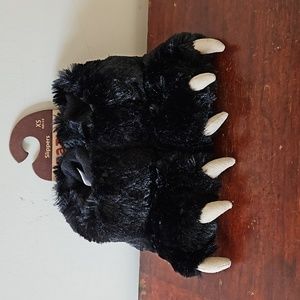 NWT Lazy One Bear Slippers Size XS Kids 5-8